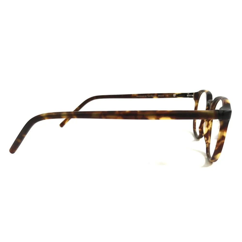 Tom Davies Eyeglasses Frames TD761 Col. 902 Tortoise Round Full Rim 49-18-145